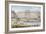 View of the Hotel Des Monnaies at the Confluence of the Two Branches of the Seine-Victor Jean Nicolle-Framed Giclee Print