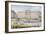 View of the Hotel Des Monnaies at the Confluence of the Two Branches of the Seine-Victor Jean Nicolle-Framed Giclee Print