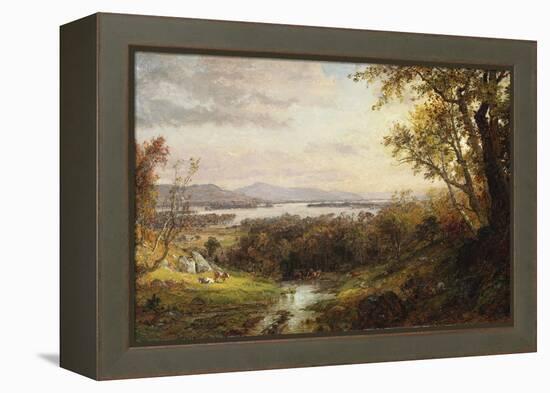 View of the Hudson, 1883-Frederic Edwin Church-Framed Premier Image Canvas