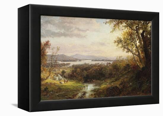 View of the Hudson, 1883-Frederic Edwin Church-Framed Premier Image Canvas