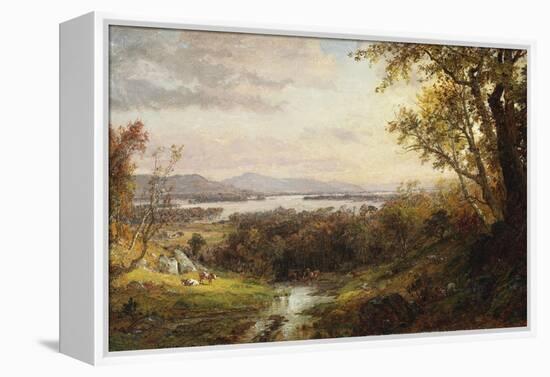 View of the Hudson, 1883-Frederic Edwin Church-Framed Premier Image Canvas