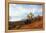 View of the Hudson River Valley-Albert Bierstadt-Framed Stretched Canvas