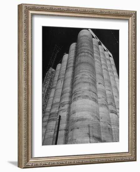 View of the Huge Elam Grain Co. Elevator-Margaret Bourke-White-Framed Photographic Print