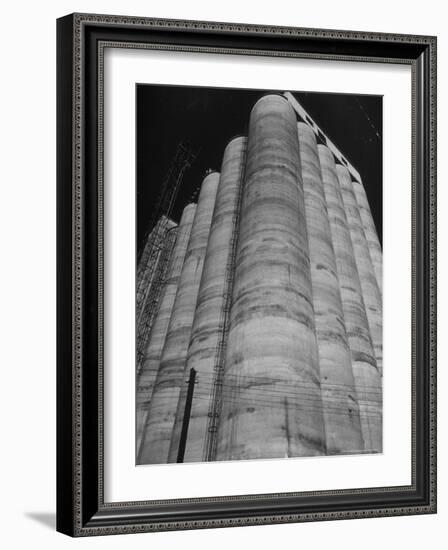 View of the Huge Elam Grain Co. Elevator-Margaret Bourke-White-Framed Photographic Print