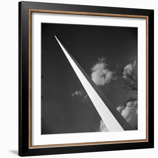 View of the Iconic Trylon on the Grounds of the 1939 New York World's Fair-Alfred Eisenstaedt-Framed Photographic Print