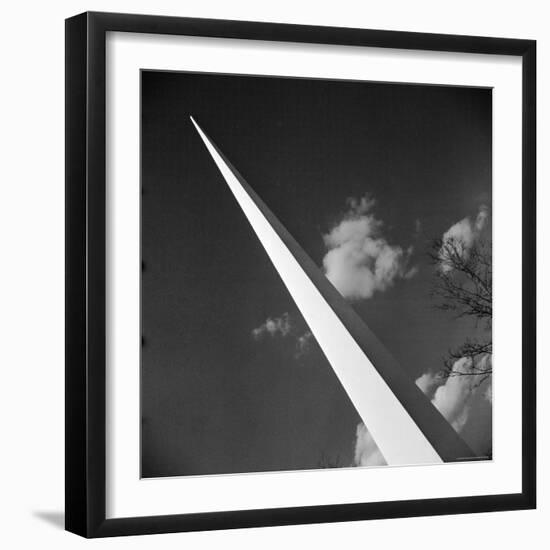 View of the Iconic Trylon on the Grounds of the 1939 New York World's Fair-Alfred Eisenstaedt-Framed Photographic Print