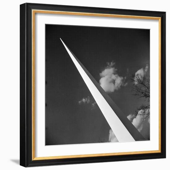 View of the Iconic Trylon on the Grounds of the 1939 New York World's Fair-Alfred Eisenstaedt-Framed Photographic Print