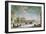 View of the Imperial Bank and the Shops at St. Petersburg-Mornay-Framed Giclee Print