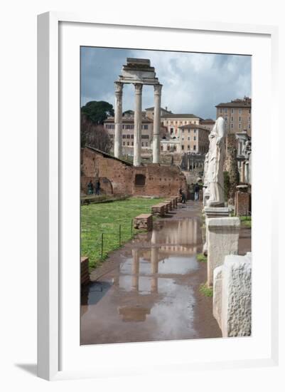 View of the Imperial Forum, Built and Used from around 45BC Until 115Ad, UNESCO World Heritage Site-Ethel Davies-Framed Photographic Print