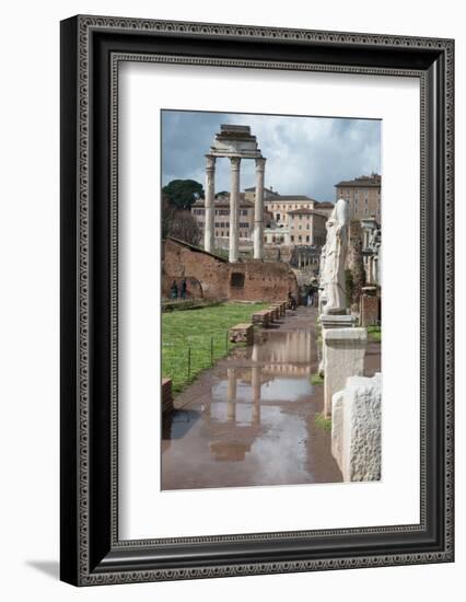 View of the Imperial Forum, Built and Used from around 45BC Until 115Ad, UNESCO World Heritage Site-Ethel Davies-Framed Photographic Print