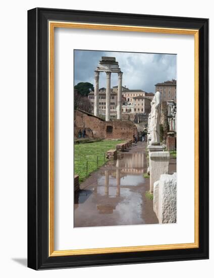 View of the Imperial Forum, Built and Used from around 45BC Until 115Ad, UNESCO World Heritage Site-Ethel Davies-Framed Photographic Print