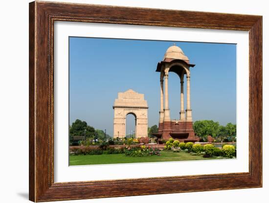 View of the India Gate, New Delhi, India-null-Framed Photographic Print