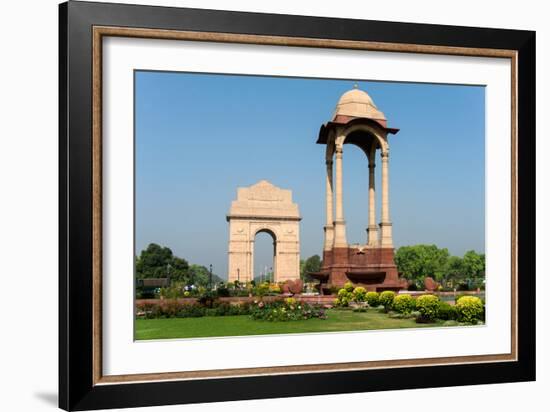 View of the India Gate, New Delhi, India-null-Framed Photographic Print