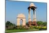 View of the India Gate, New Delhi, India-null-Mounted Photographic Print