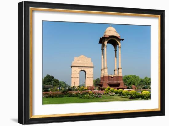 View of the India Gate, New Delhi, India-null-Framed Photographic Print