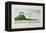 View of the Island of Bora Bora-Ambroise Tardieu-Framed Premier Image Canvas