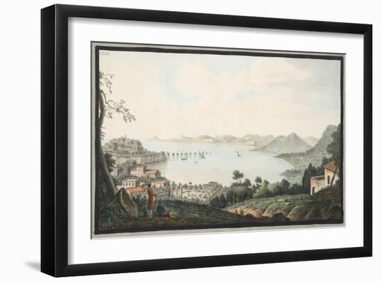 View of the Italian Coast from Near Puzzoli-Pietro Fabris-Framed Giclee Print