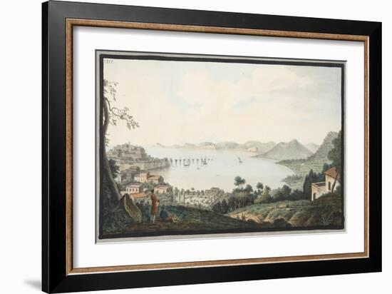 View of the Italian Coast from Near Puzzoli-Pietro Fabris-Framed Giclee Print