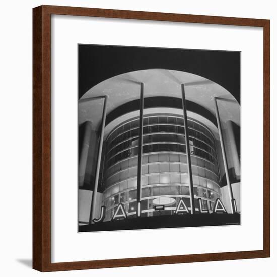 View of the Jai Alai Building in Manila-Carl Mydans-Framed Photographic Print