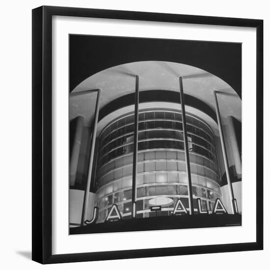 View of the Jai Alai Building in Manila-Carl Mydans-Framed Photographic Print