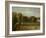 View of the Jardin Du Luxembourg, Paris-Jacques-Louis David-Framed Giclee Print