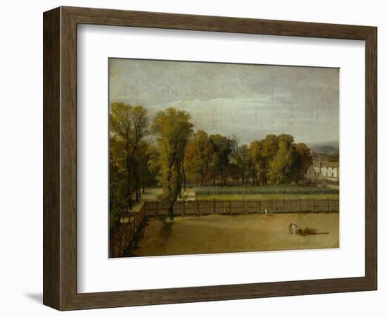 View of the Jardin Du Luxembourg, Paris-Jacques-Louis David-Framed Giclee Print