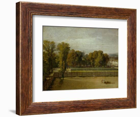 View of the Jardin Du Luxembourg, Paris-Jacques-Louis David-Framed Giclee Print