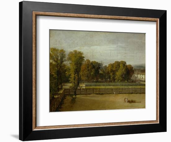 View of the Jardin Du Luxembourg, Paris-Jacques-Louis David-Framed Giclee Print