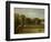 View of the Jardin Du Luxembourg, Paris-Jacques-Louis David-Framed Giclee Print