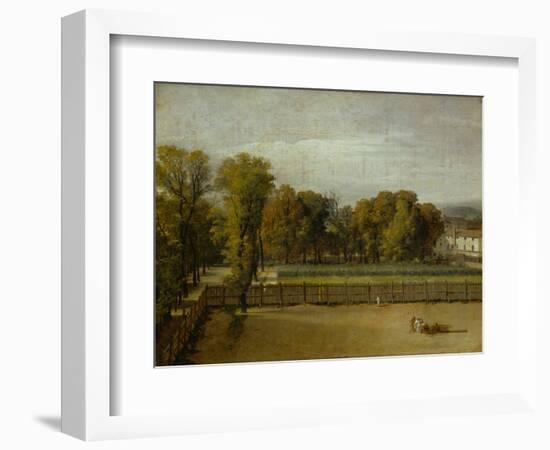 View of the Jardin Du Luxembourg, Paris-Jacques-Louis David-Framed Giclee Print