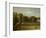 View of the Jardin Du Luxembourg, Paris-Jacques-Louis David-Framed Giclee Print