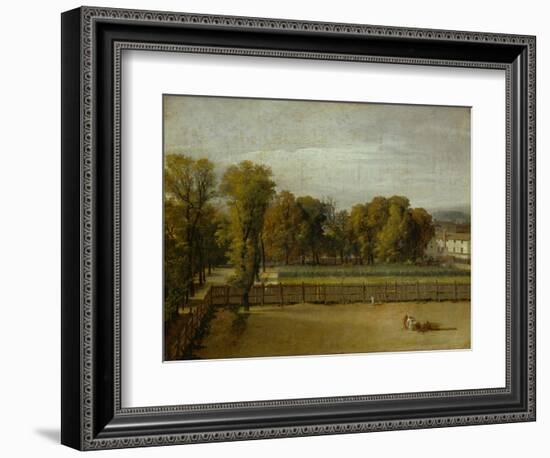 View of the Jardin Du Luxembourg, Paris-Jacques-Louis David-Framed Giclee Print