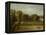 View of the Jardin Du Luxembourg, Paris-Jacques-Louis David-Framed Premier Image Canvas