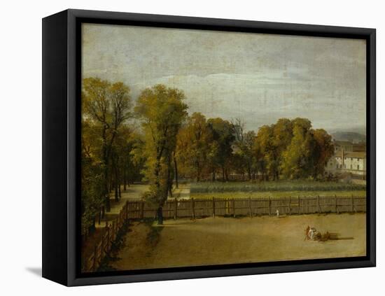 View of the Jardin Du Luxembourg, Paris-Jacques-Louis David-Framed Premier Image Canvas