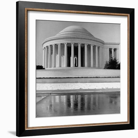 View of the Jefferson Memorial-Fritz Goro-Framed Photographic Print
