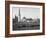 View of the Kremlin and the Moscow River Photograph - Moscow, Russia-Lantern Press-Framed Art Print