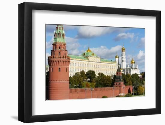 View of the Kremlin, UNESCO World Heritage Site, Moscow, Russia, Europe-Miles Ertman-Framed Photographic Print