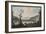 View of the Lake Avernus from the Road Between Puzzoli and Cuma-Pietro Fabris-Framed Giclee Print