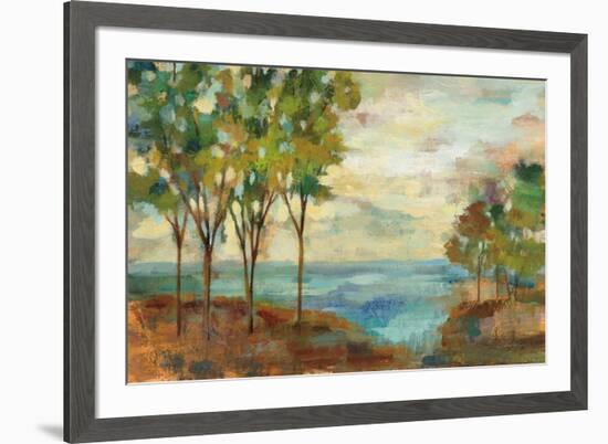 View of the Lake-Silvia Vassileva-Framed Art Print