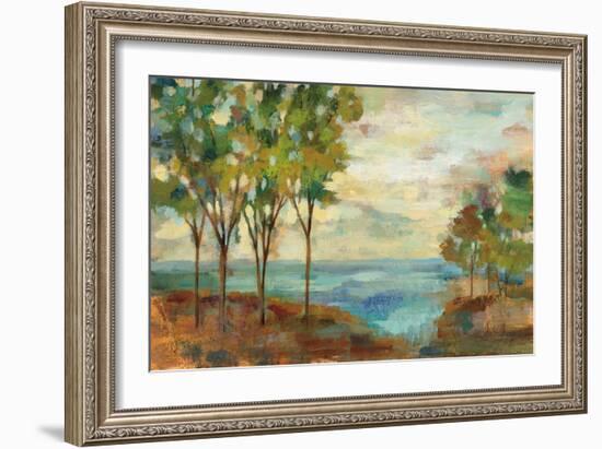 View of the Lake-Silvia Vassileva-Framed Premium Giclee Print