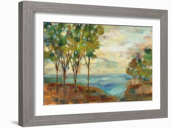 View of the Lake-Silvia Vassileva-Framed Premium Giclee Print