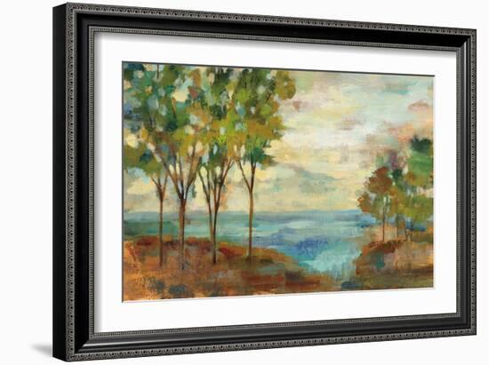 View of the Lake-Silvia Vassileva-Framed Premium Giclee Print