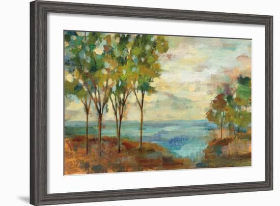 View of the Lake-Silvia Vassileva-Framed Art Print