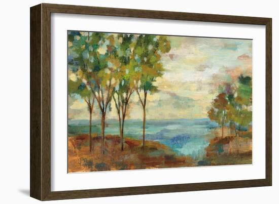 View of the Lake-Silvia Vassileva-Framed Art Print