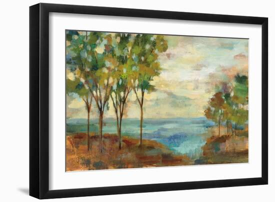 View of the Lake-Silvia Vassileva-Framed Art Print