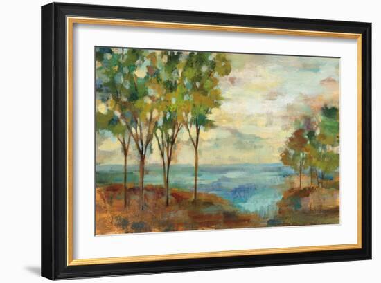 View of the Lake-Silvia Vassileva-Framed Art Print