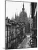View of the Landscape of Milan with the Cathedral Dominating the Background-Carl Mydans-Mounted Photographic Print