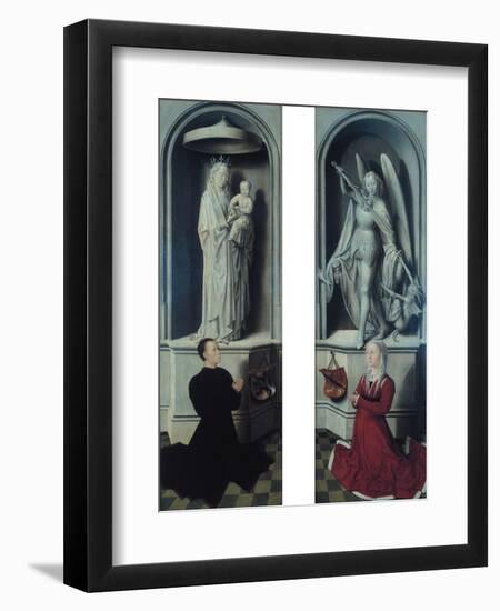 View of the Last Judgement with its Panels Closed-Hans Memling-Framed Giclee Print