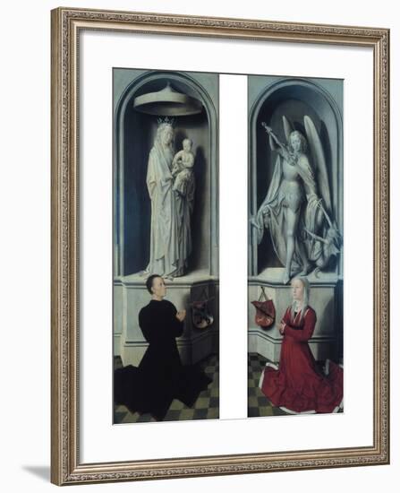 View of the Last Judgement with its Panels Closed-Hans Memling-Framed Giclee Print