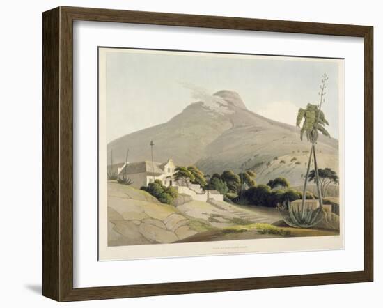 View of the Lion's Head, Plate 28 from 'African Scenery and Animals', Engraved by the Artist, 1805-Samuel Daniell-Framed Giclee Print